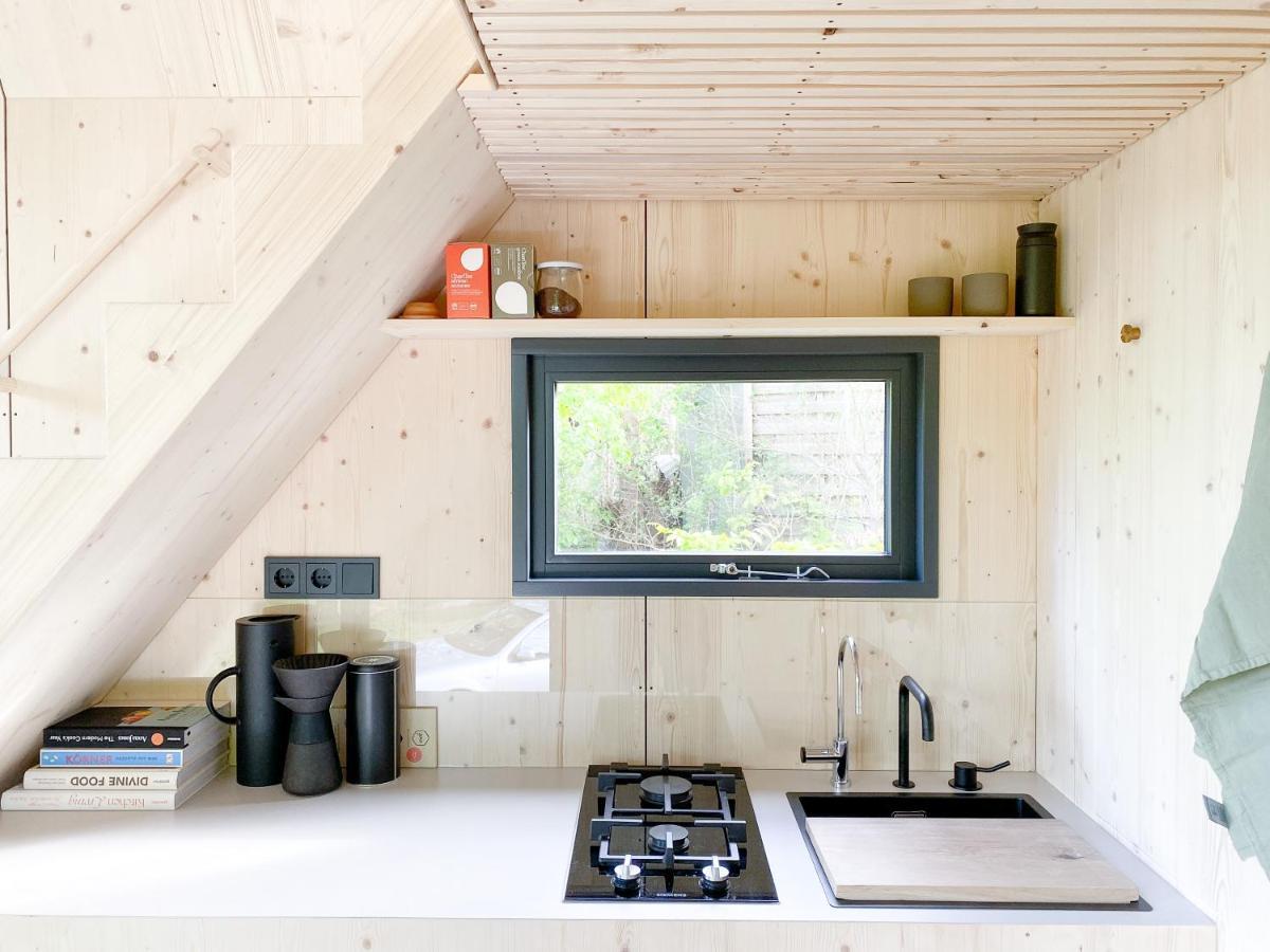 הוילה Steinberg  Tinyzeit Urlaub Im Tiny House An Der Flensburger Foerde מראה חיצוני תמונה